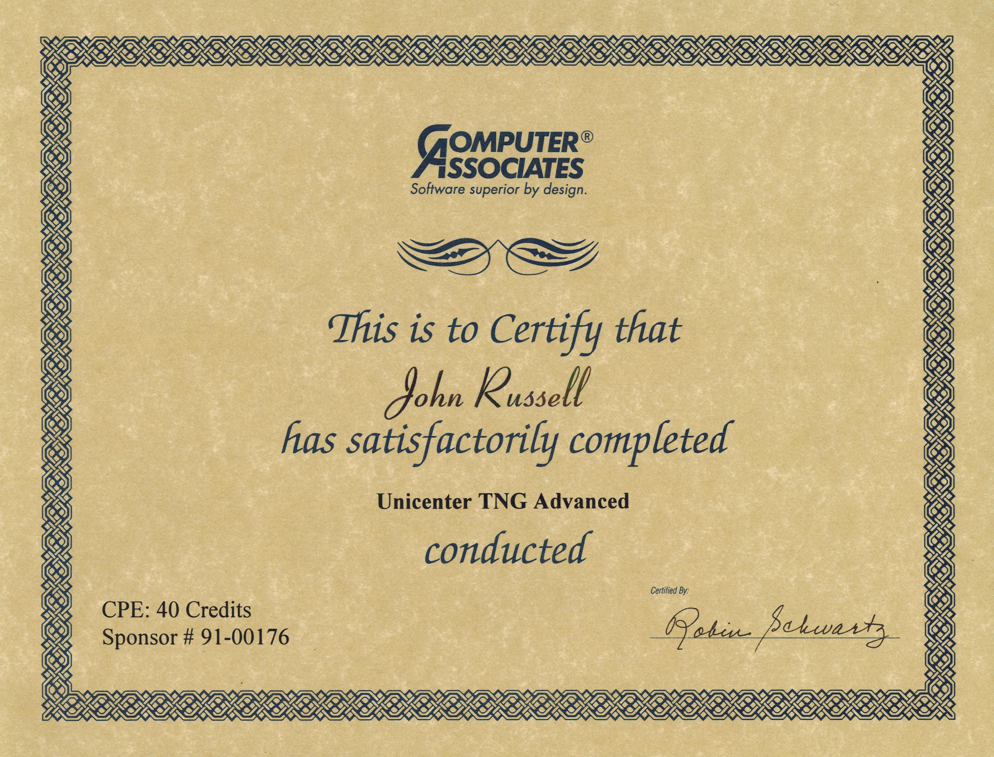Certificate image